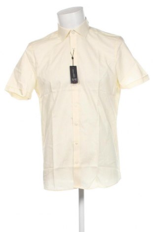 Ανδρικό πουκάμισο Olymp, Μέγεθος L, Χρώμα Κίτρινο, Τιμή 27,84 €