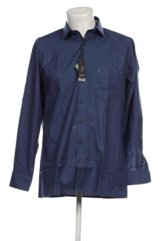 Ανδρικό πουκάμισο Olymp, Μέγεθος L, Χρώμα Μπλέ, Τιμή 38,35 €