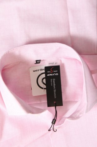 Мъжка риза Olymp, Размер L, Цвят Розов, Цена 54,00 лв.