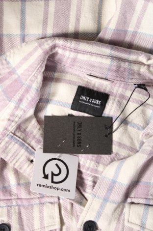 Ανδρικό πουκάμισο Only & Sons, Μέγεθος L, Χρώμα Πολύχρωμο, Τιμή 7,59 €