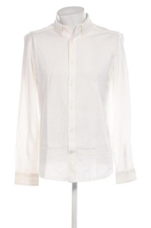 Ανδρικό πουκάμισο Only & Sons, Μέγεθος L, Χρώμα Εκρού, Τιμή 14,23 €