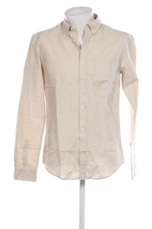 Ανδρικό πουκάμισο Only & Sons, Μέγεθος M, Χρώμα  Μπέζ, Τιμή 14,23 €