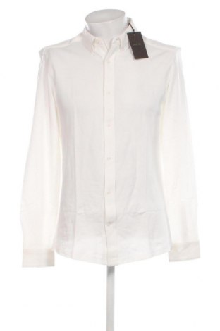 Ανδρικό πουκάμισο Only & Sons, Μέγεθος M, Χρώμα Εκρού, Τιμή 23,71 €