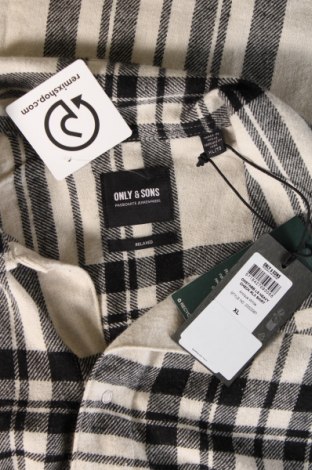 Herrenhemd Only & Sons, Größe XL, Farbe Mehrfarbig, Preis 6,40 €