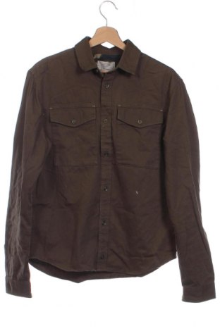 Ανδρικό πουκάμισο Originals By Jack & Jones, Μέγεθος M, Χρώμα Πράσινο, Τιμή 4,21 €