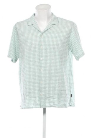 Ανδρικό πουκάμισο Originals By Jack & Jones, Μέγεθος L, Χρώμα Πράσινο, Τιμή 19,85 €