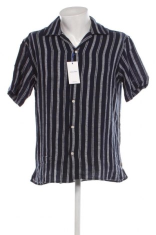 Herrenhemd Originals By Jack & Jones, Größe L, Farbe Blau, Preis € 21,83