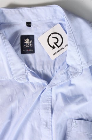 Ανδρικό πουκάμισο Otto Kern, Μέγεθος XXL, Χρώμα Μπλέ, Τιμή 21,51 €