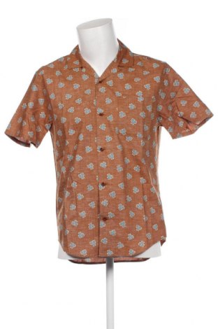 Мъжка риза Outerknown, Размер M, Цвят Кафяв, Цена 73,00 лв.