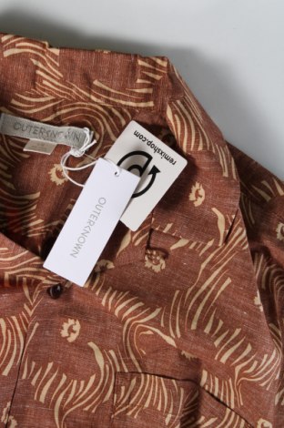 Ανδρικό πουκάμισο Outerknown, Μέγεθος L, Χρώμα Καφέ, Τιμή 41,39 €