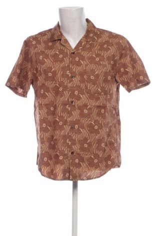 Herrenhemd Outerknown, Größe L, Farbe Braun, Preis 56,45 €