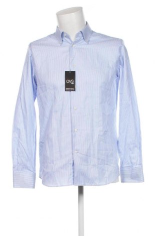 Herrenhemd Oviesse, Größe M, Farbe Blau, Preis € 14,23