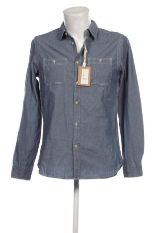 Ανδρικό πουκάμισο Oviesse, Μέγεθος M, Χρώμα Μπλέ, Τιμή 10,67 €