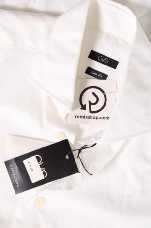 Ανδρικό πουκάμισο Oviesse, Μέγεθος S, Χρώμα Λευκό, Τιμή 23,71 €