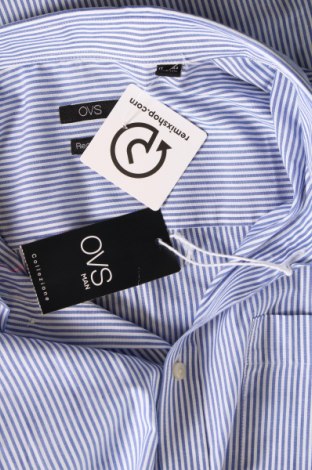Ανδρικό πουκάμισο Oviesse, Μέγεθος XL, Χρώμα Μπλέ, Τιμή 14,23 €