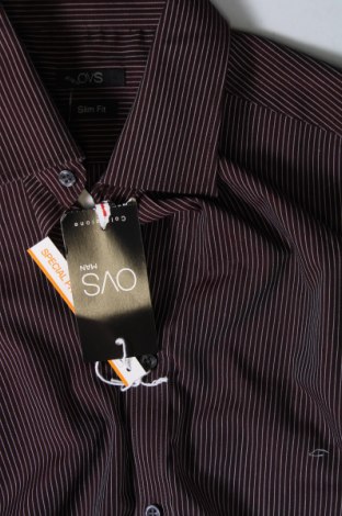 Ανδρικό πουκάμισο Oviesse, Μέγεθος S, Χρώμα Κόκκινο, Τιμή 9,48 €