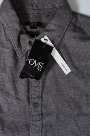 Мъжка риза Oviesse, Размер S, Цвят Сив, Цена 18,40 лв.