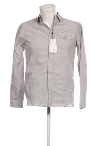 Herrenhemd Oviesse, Größe S, Farbe Grau, Preis 23,71 €