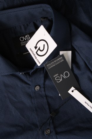 Ανδρικό πουκάμισο Oviesse, Μέγεθος L, Χρώμα Μπλέ, Τιμή 23,71 €