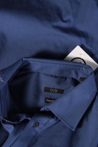 Herrenhemd Oviesse, Größe M, Farbe Blau, Preis € 11,86