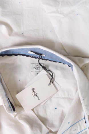 Herrenhemd Pepe Jeans, Größe M, Farbe Ecru, Preis € 22,37