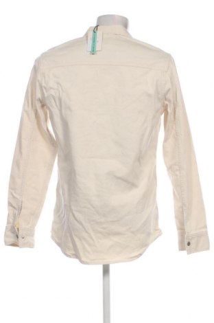Ανδρικό πουκάμισο Pepe Jeans, Μέγεθος M, Χρώμα Εκρού, Τιμή 31,96 €