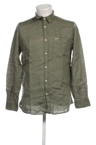 Мъжка риза Pepe Jeans, Размер L, Цвят Зелен, Цена 124,00 лв.