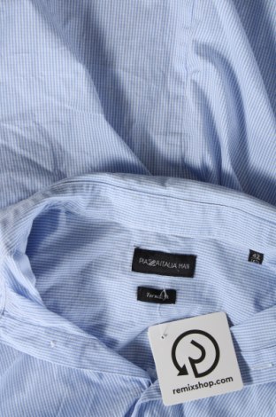 Pánska košeľa  Piazza Italia, Veľkosť L, Farba Modrá, Cena  9,86 €
