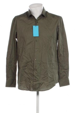Ανδρικό πουκάμισο Pierre Cardin, Μέγεθος L, Χρώμα Πράσινο, Τιμή 63,92 €