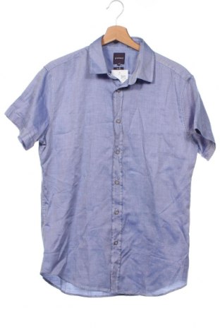 Мъжка риза Promod, Размер L, Цвят Син, Цена 46,87 лв.