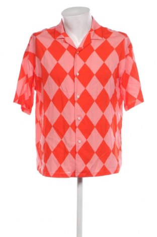 Ανδρικό πουκάμισο Pull&Bear, Μέγεθος M, Χρώμα Πολύχρωμο, Τιμή 14,83 €