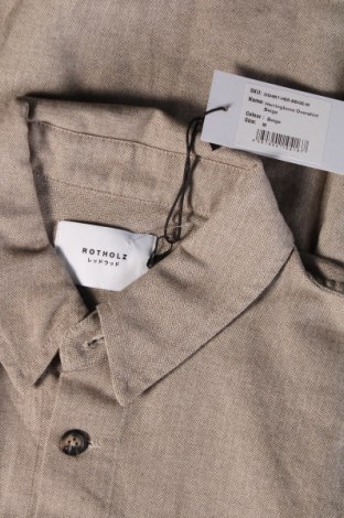 Ανδρικό πουκάμισο Rotholz, Μέγεθος M, Χρώμα Καφέ, Τιμή 24,29 €