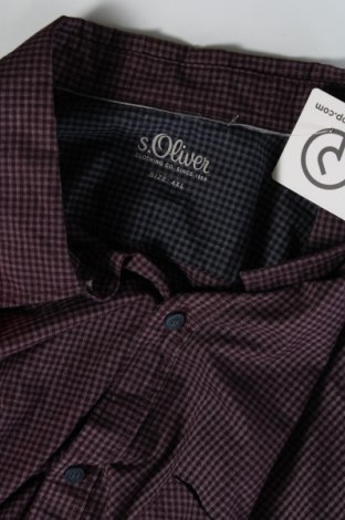 Ανδρικό πουκάμισο S.Oliver, Μέγεθος 4XL, Χρώμα Βιολετί, Τιμή 21,03 €