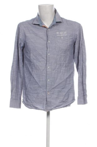 Ανδρικό πουκάμισο S.Oliver, Μέγεθος L, Χρώμα Μπλέ, Τιμή 21,03 €