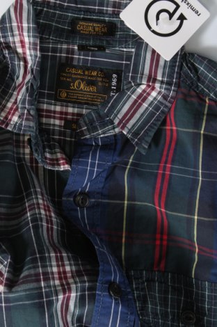 Ανδρικό πουκάμισο S.Oliver, Μέγεθος S, Χρώμα Πολύχρωμο, Τιμή 10,99 €
