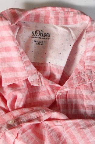 Мъжка риза S.Oliver, Размер XXL, Цвят Розов, Цена 34,00 лв.