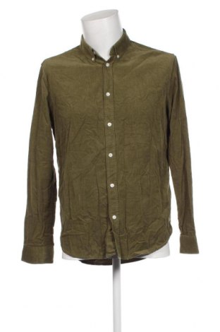 Мъжка риза Samsoe & Samsoe, Размер M, Цвят Зелен, Цена 35,75 лв.