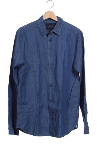 Ανδρικό πουκάμισο Scotch & Soda, Μέγεθος M, Χρώμα Μπλέ, Τιμή 31,54 €
