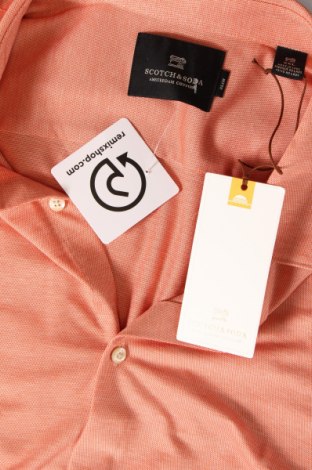 Ανδρικό πουκάμισο Scotch & Soda, Μέγεθος XXL, Χρώμα Πορτοκαλί, Τιμή 45,64 €