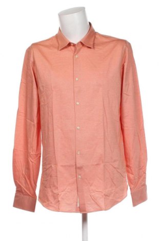 Мъжка риза Scotch & Soda, Размер XXL, Цвят Оранжев, Цена 88,55 лв.