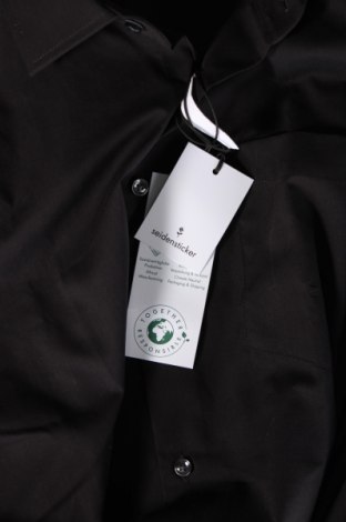 Мъжка риза Seidensticker, Размер XL, Цвят Черен, Цена 38,50 лв.