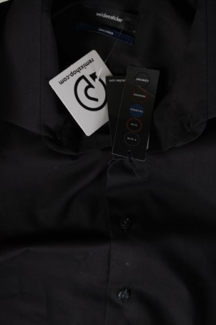 Herrenhemd Seidensticker, Größe L, Farbe Schwarz, Preis 21,83 €