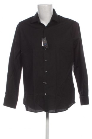 Ανδρικό πουκάμισο Seidensticker, Μέγεθος L, Χρώμα Μαύρο, Τιμή 21,83 €