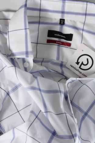 Ανδρικό πουκάμισο Seidensticker, Μέγεθος M, Χρώμα Λευκό, Τιμή 23,81 €