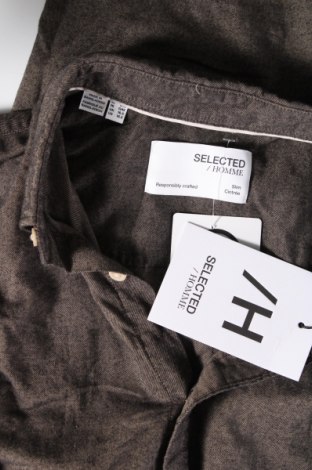 Pánska košeľa  Selected Homme, Veľkosť L, Farba Hnedá, Cena  26,37 €
