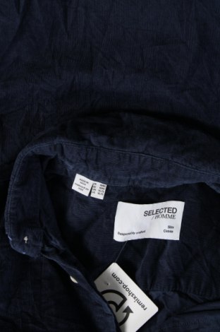 Herrenhemd Selected Homme, Größe M, Farbe Blau, Preis € 14,27
