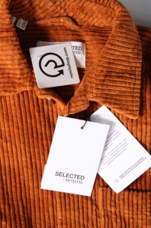 Herrenhemd Selected Homme, Größe L, Farbe Orange, Preis 21,57 €