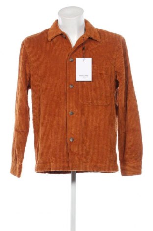 Ανδρικό πουκάμισο Selected Homme, Μέγεθος M, Χρώμα Πορτοκαλί, Τιμή 28,76 €