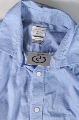 Мъжка риза Selected Homme, Размер L, Цвят Син, Цена 18,00 лв.