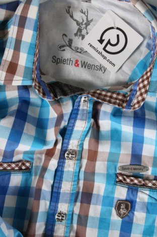 Herrenhemd Spieth & Wensky, Größe S, Farbe Mehrfarbig, Preis 23,66 €